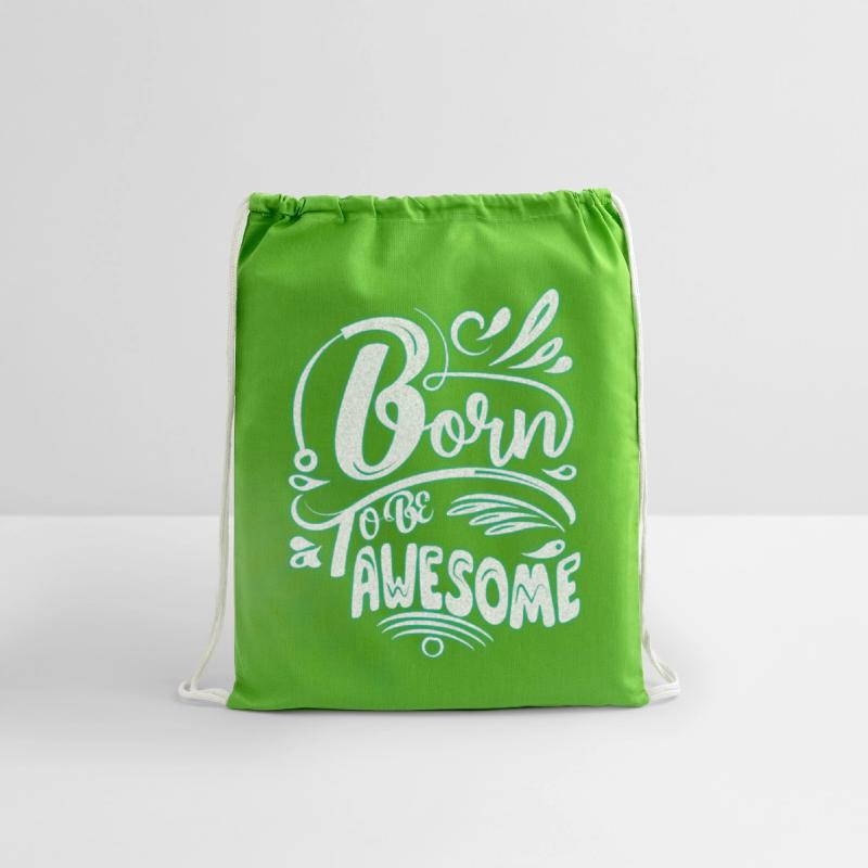 Born to Be Awesome Hand Lettered Design