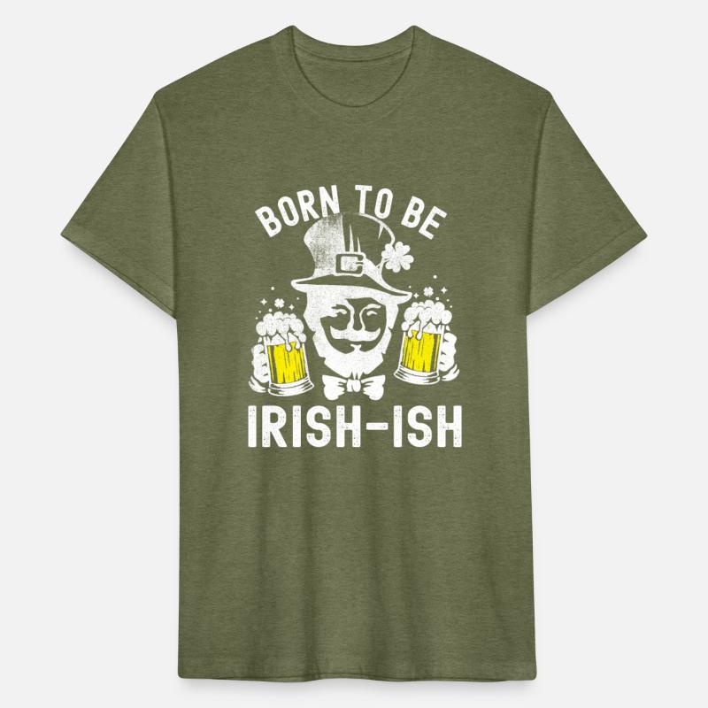 Born To Be Irish-ish Funny St Paticks Day
