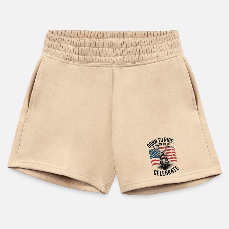 Born to Ride Patriotic Motorcycle Design