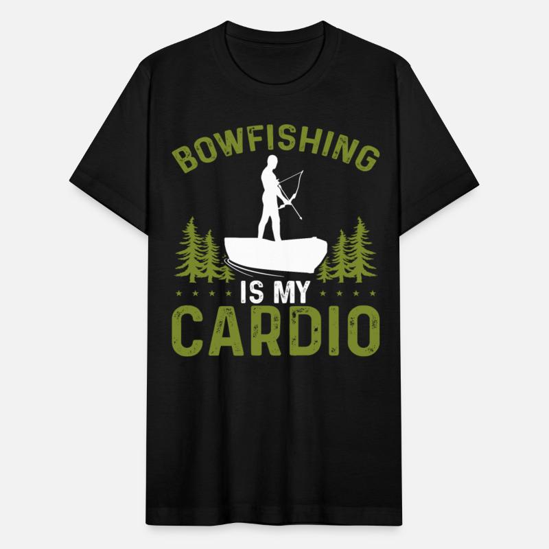Bowfishing is my Cardio Fisher Bowhunter Bowfisher