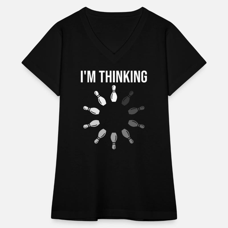 Bowling Pins Funny Bowling Player