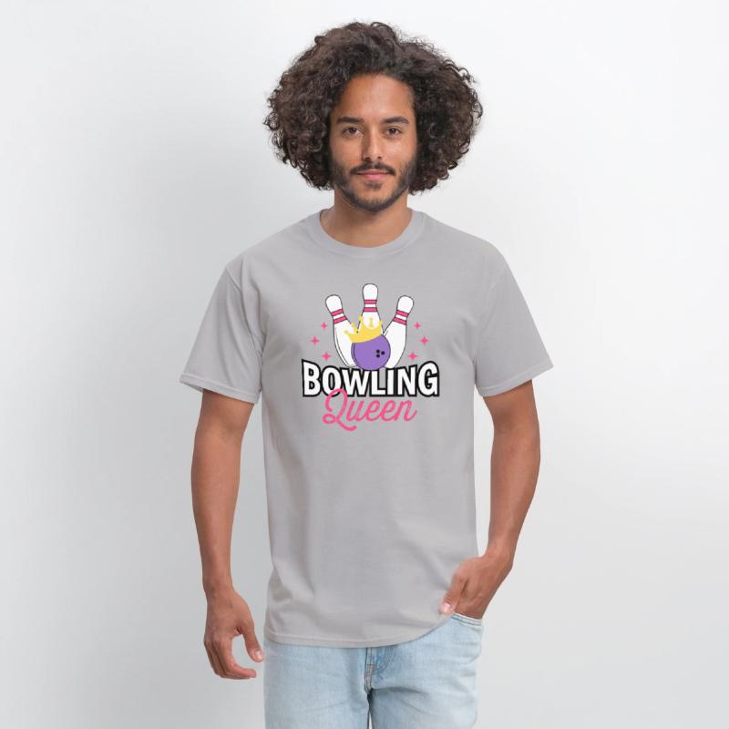 Bowling Queen Cute Birthday Bowler Team Girls Kids