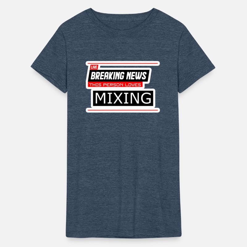 Breaking News This Person Loves Mixing