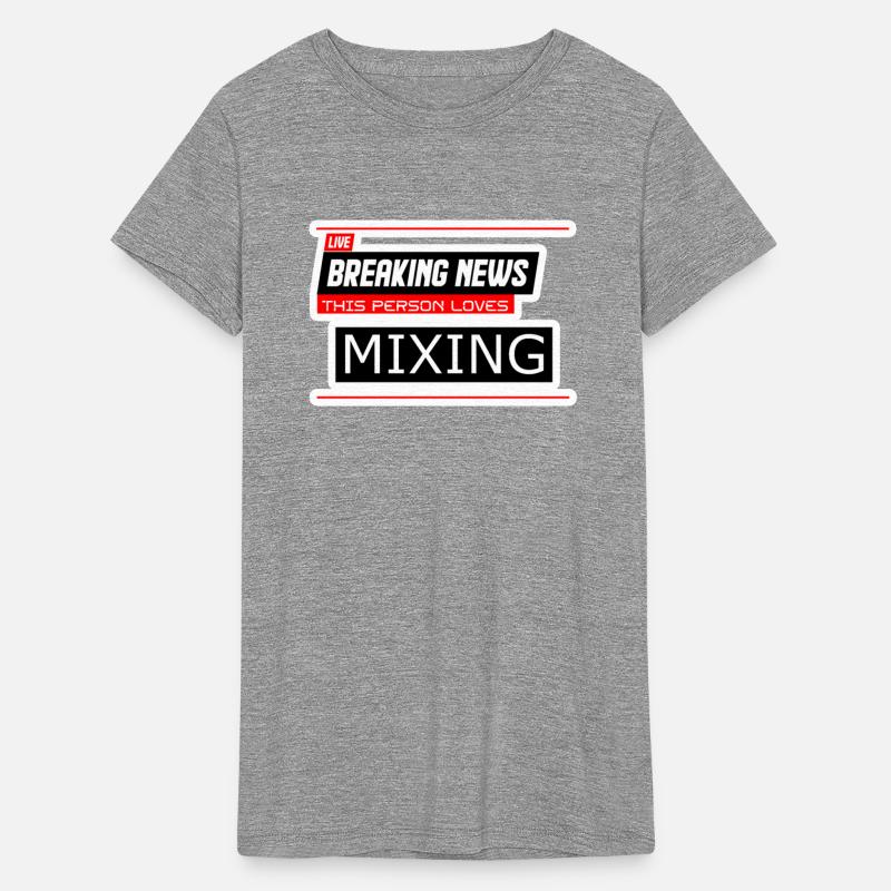 Breaking News This Person Loves Mixing