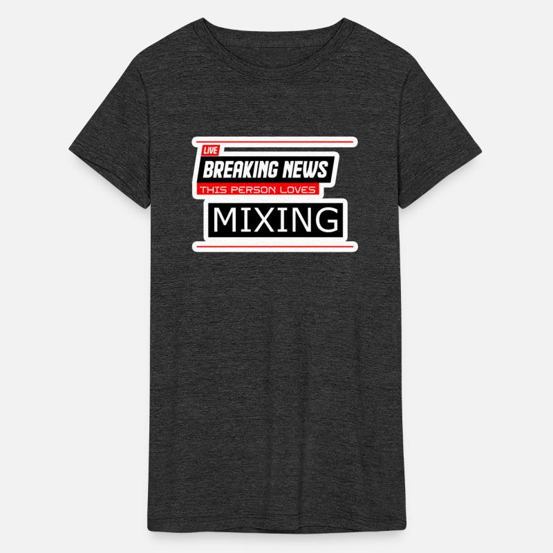 Breaking News This Person Loves Mixing