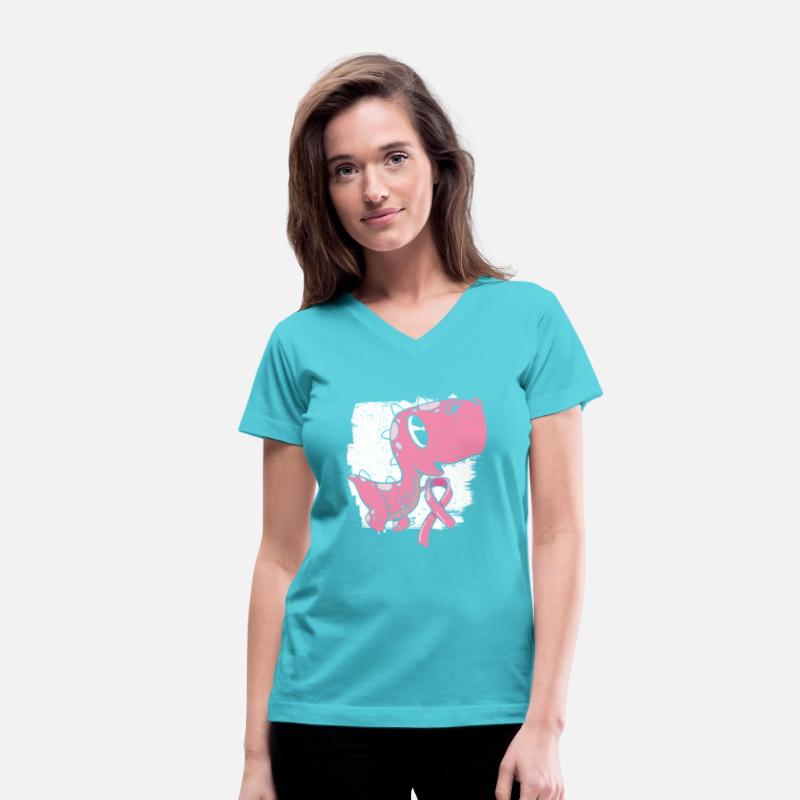 Breast Cancer Awareness Month Dinosaur Lover Dino