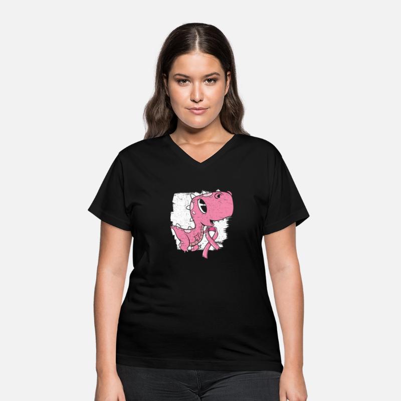 Breast Cancer Awareness Month Dinosaur Lover Dino