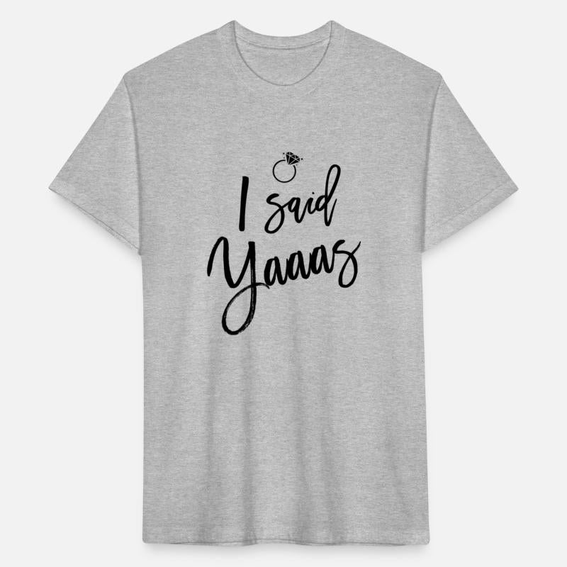 Bride I Said Yaaas With Ring Graphics