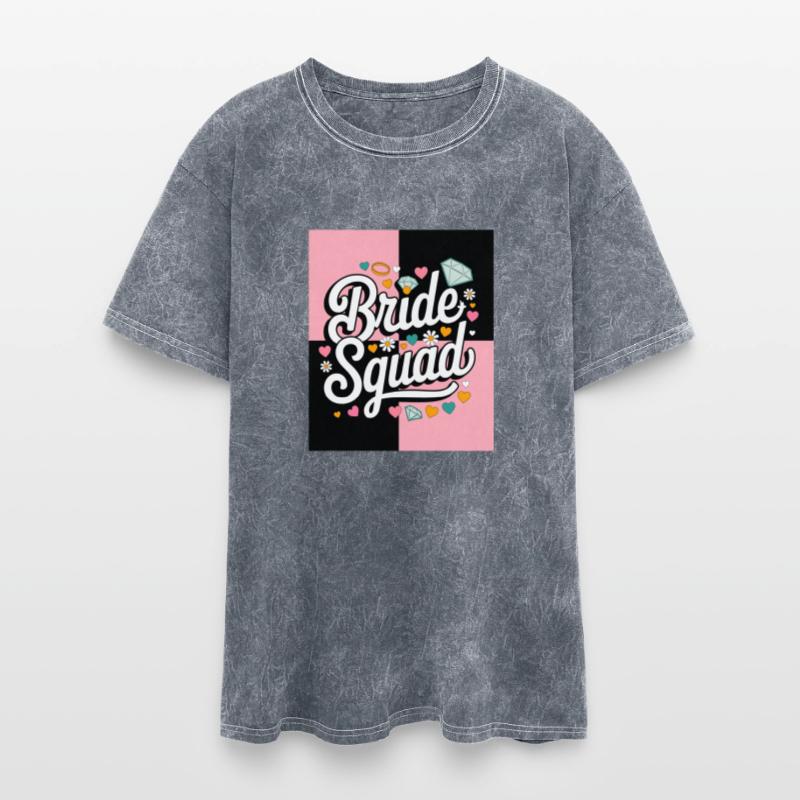 Bride Squad Bachelorette Celebrate wedding Party