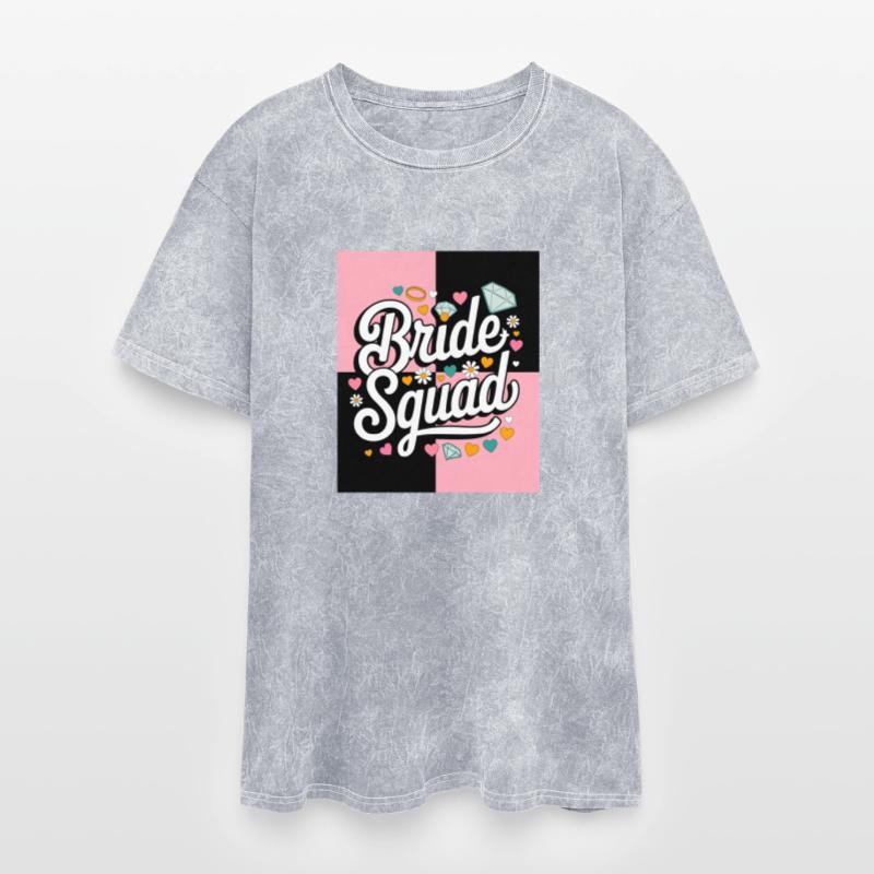 Bride Squad Bachelorette Celebrate wedding Party