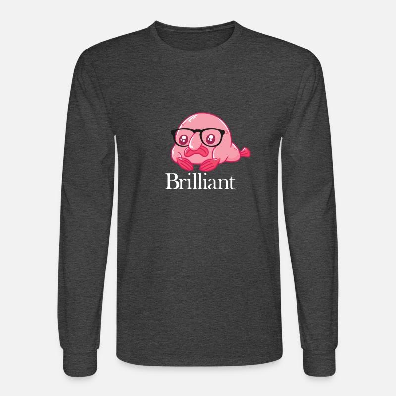 Brilliant Blobfish Nerd Geek Smart Blobfish