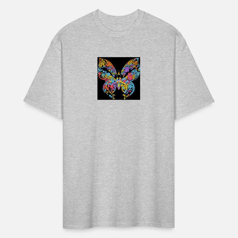 BUTTERFLY MANDALA ART FOR SPIRITUAL MEDITATION