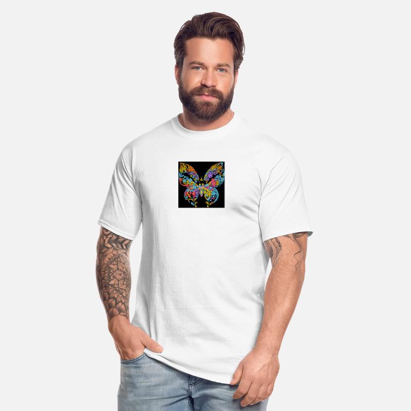 BUTTERFLY MANDALA ART FOR SPIRITUAL MEDITATION