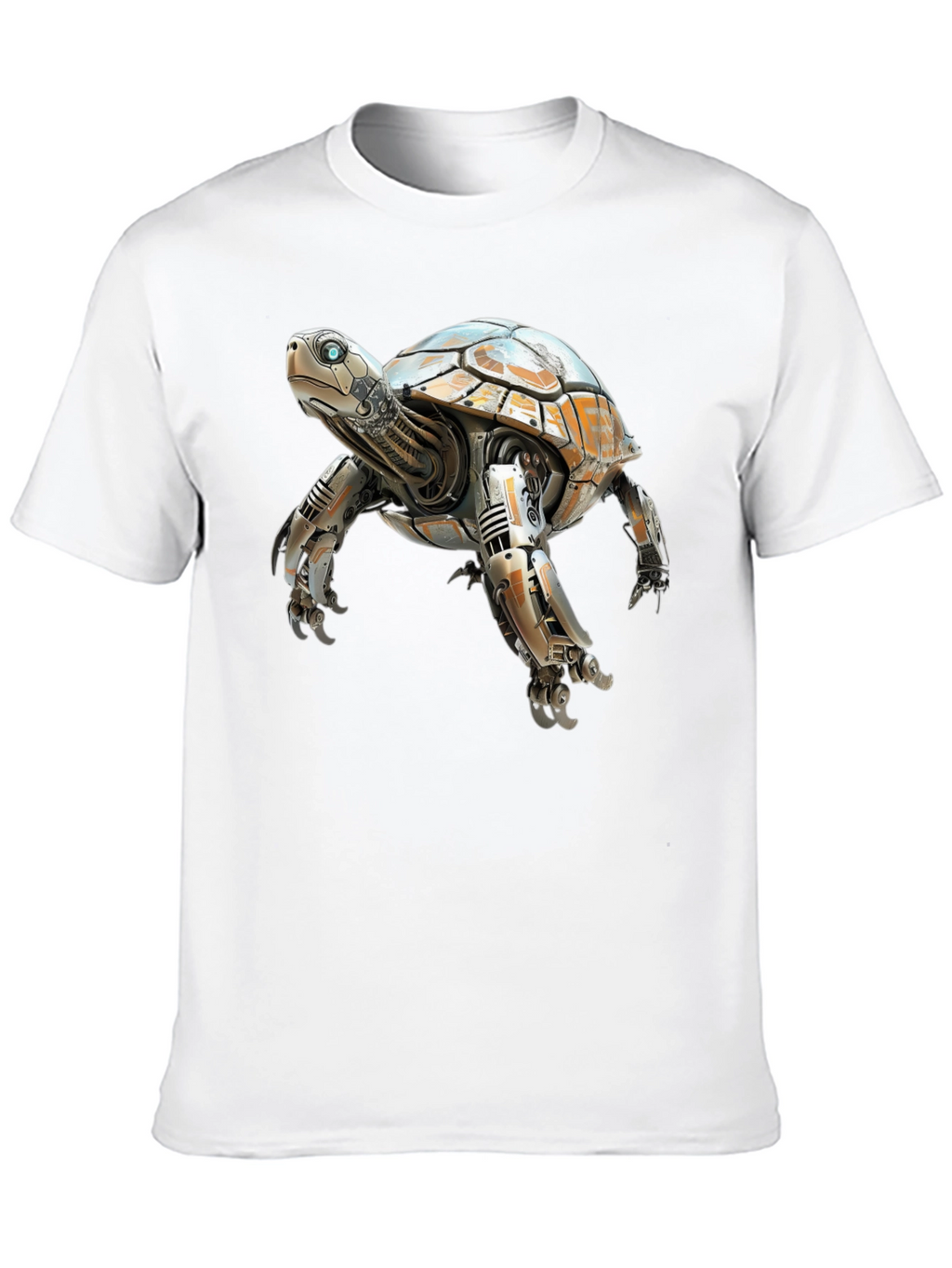 Robotic Turtle Graphic T-Shirt - Black