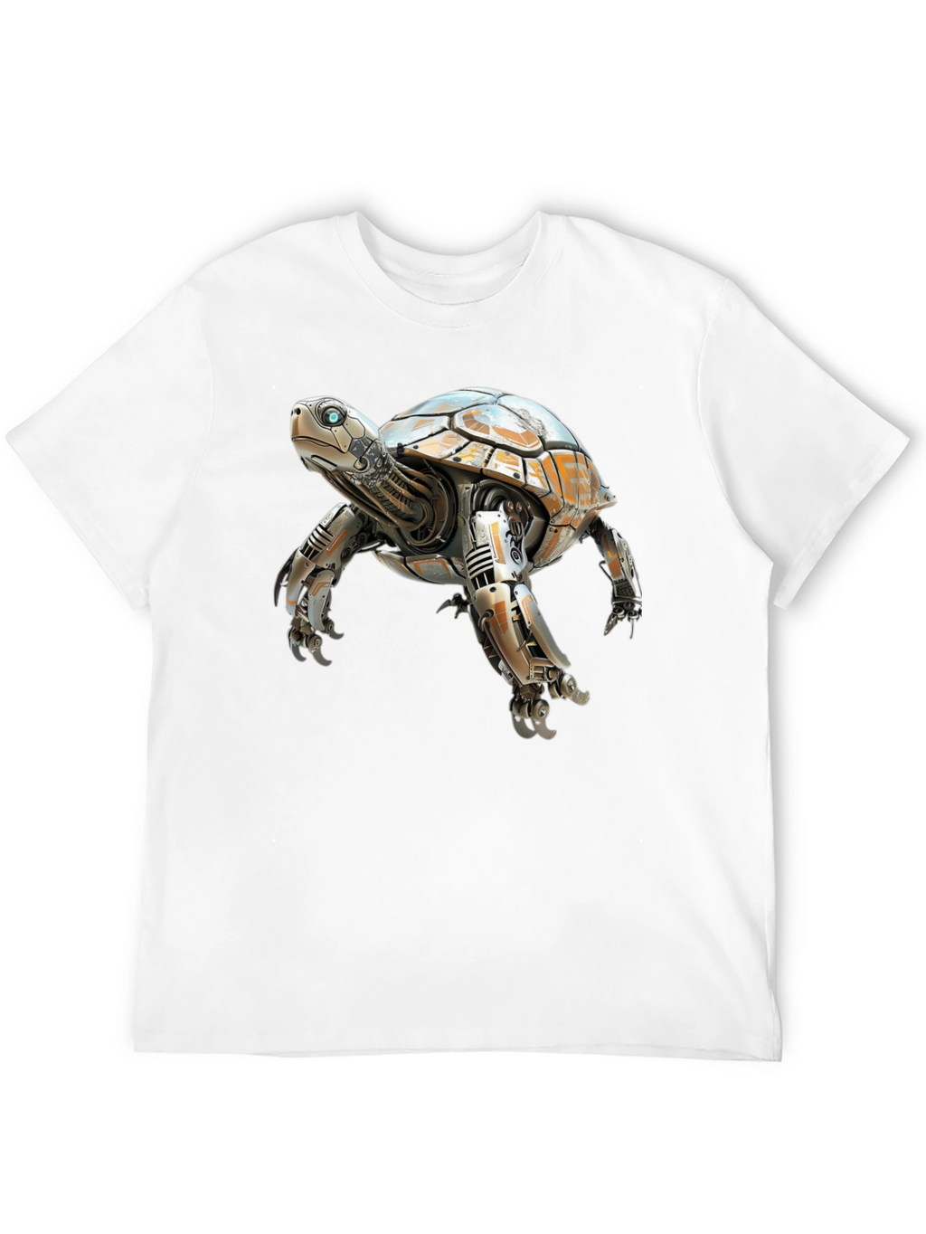Robotic Turtle Graphic T-Shirt - Black