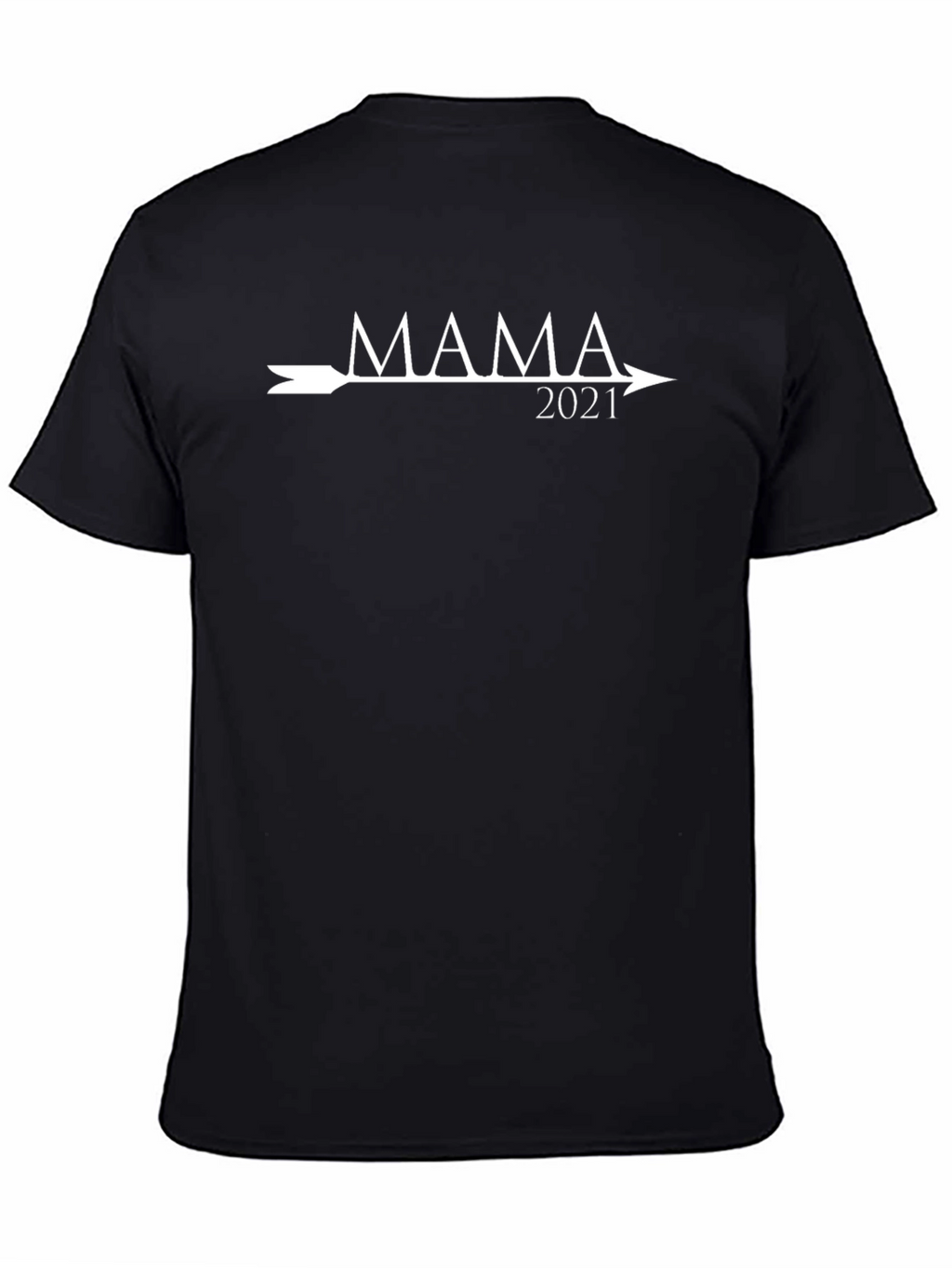 Mama 2021 Arrow Graphic Tee - Black