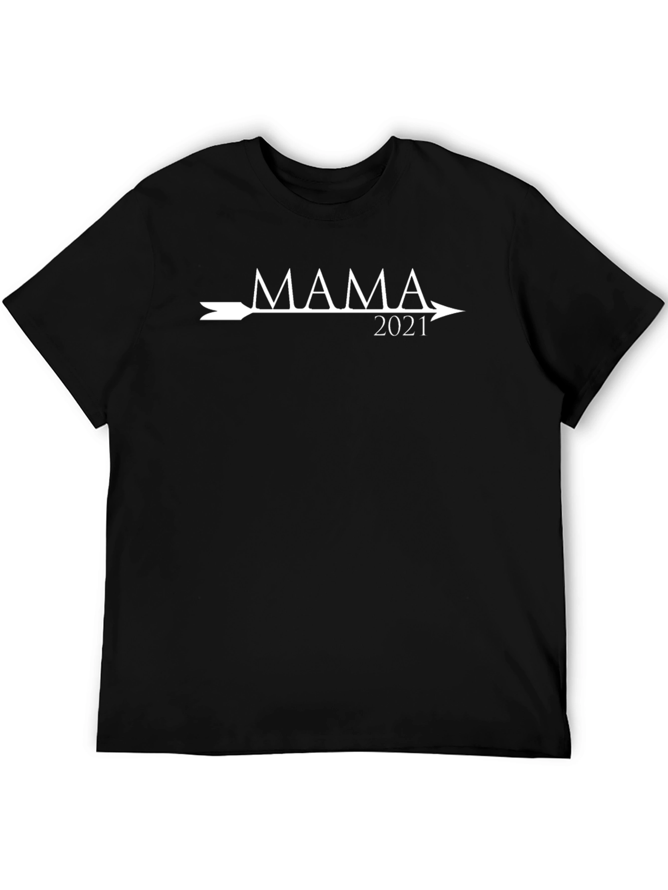 Mama 2021 Arrow Graphic Tee - Black