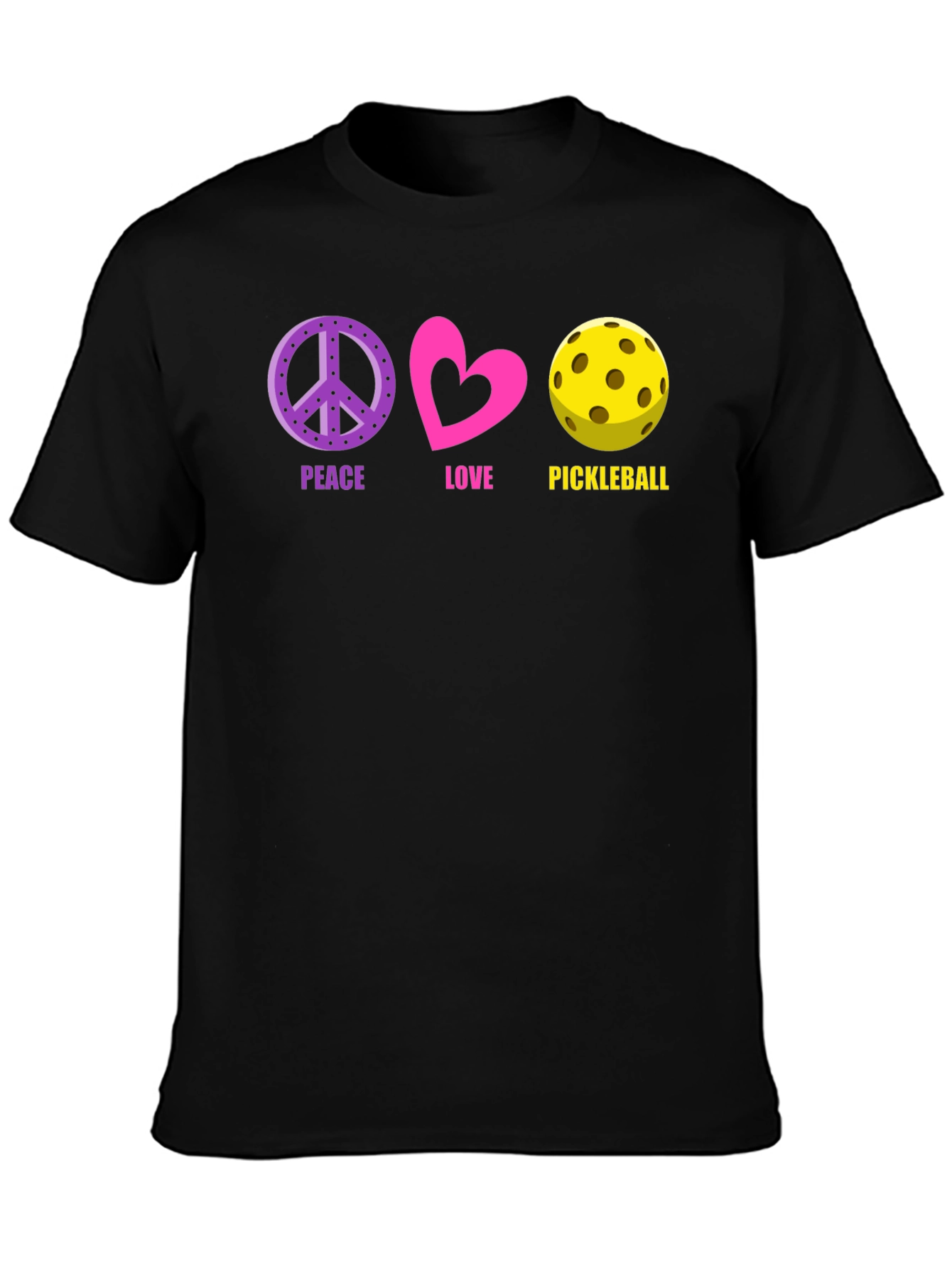Peace Love Pickleball T-Shirt