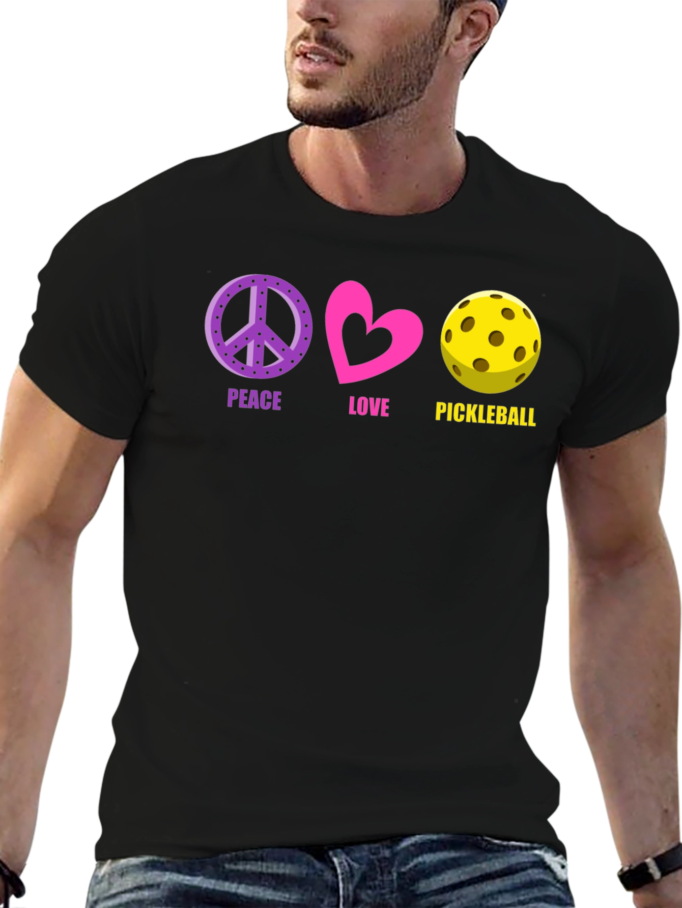 Peace Love Pickleball T-Shirt