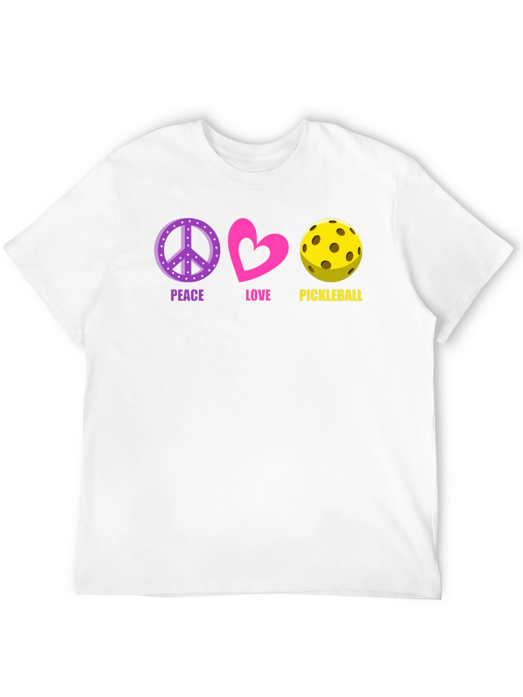Peace Love Pickleball T-Shirt