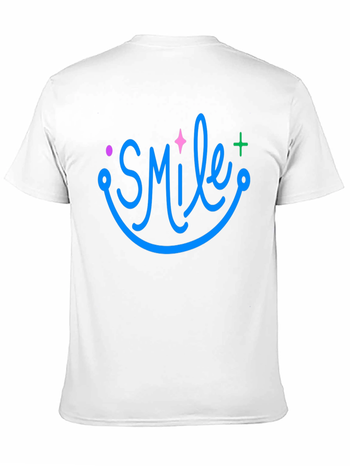 Smile Graphic Black T-Shirt
