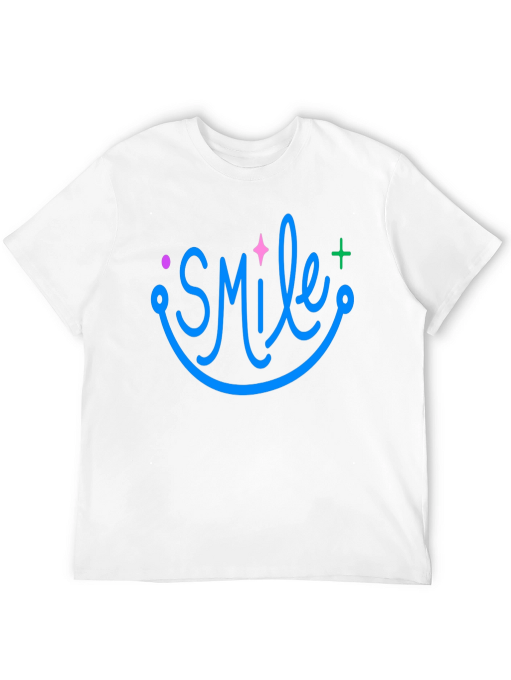 Smile Graphic Black T-Shirt