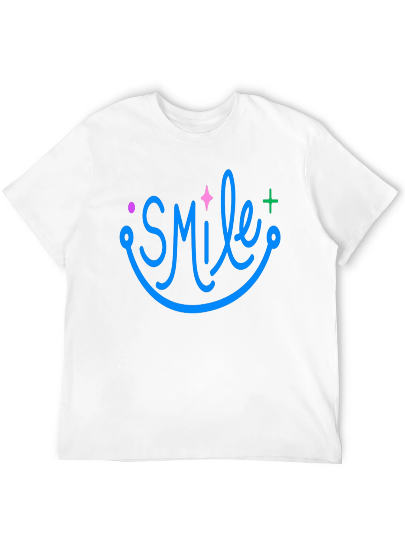 Smile Graphic Black T-Shirt