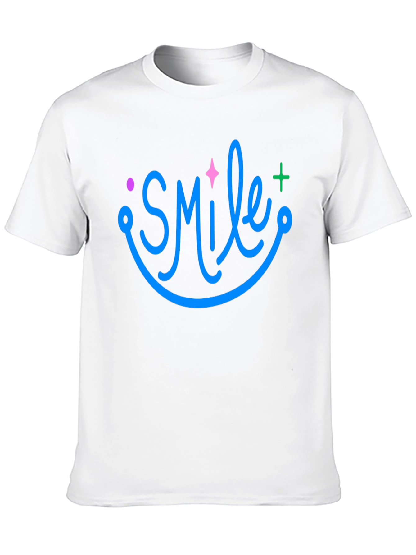 Smile Graphic Black T-Shirt