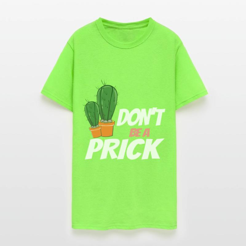 Cactus illustration, cacti, spines saying