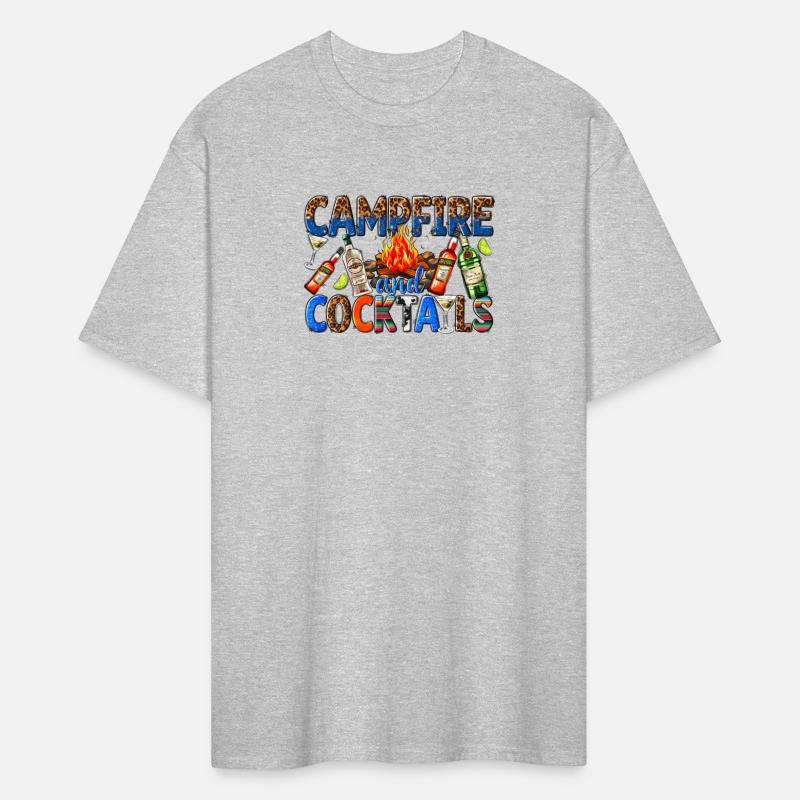 Campfire and cocktails