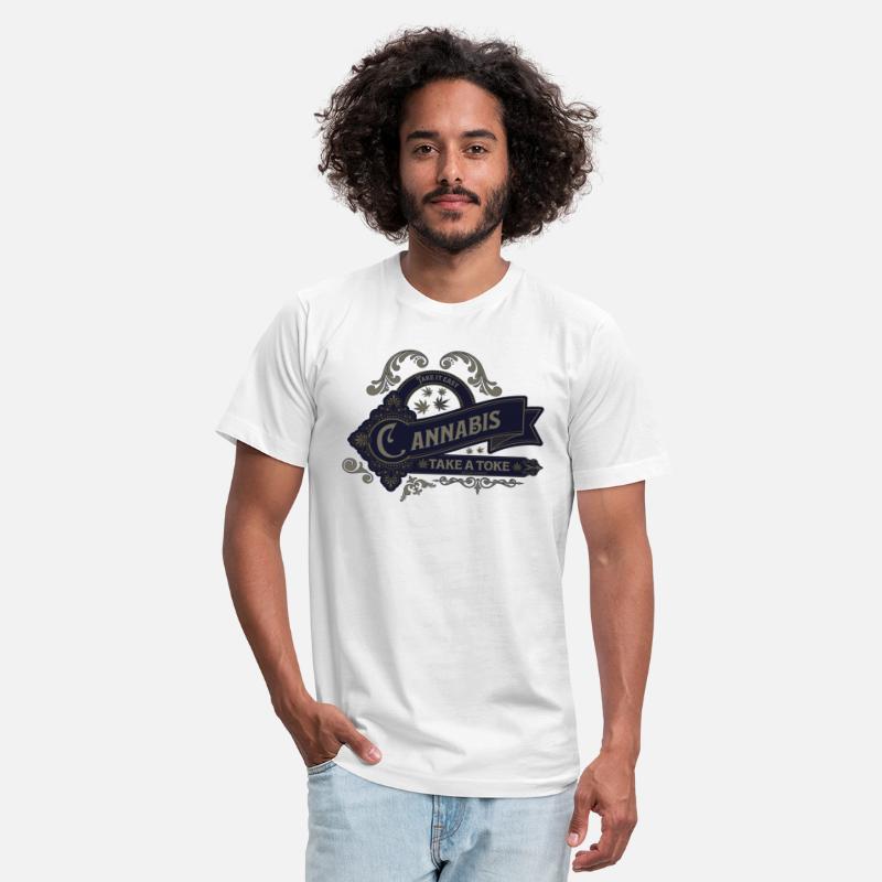 Cannabis Take a Toke - Funny Graphic T Shirt