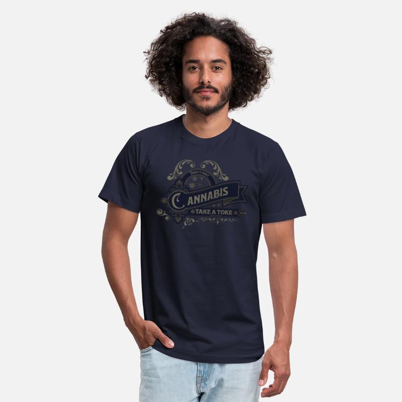 Cannabis Take a Toke - Funny Graphic T Shirt