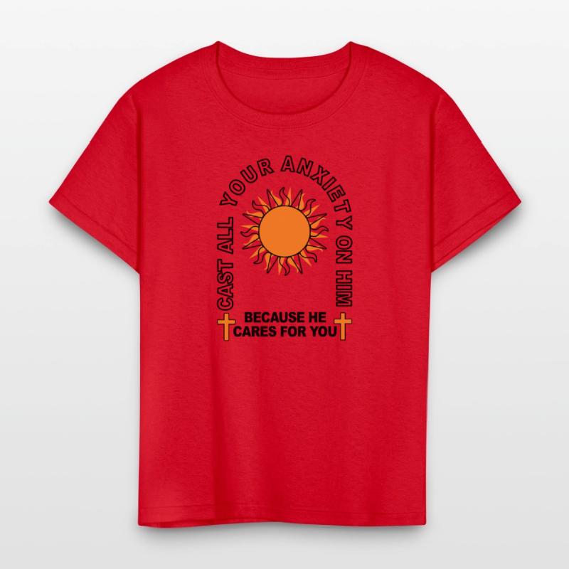 Cast All Your Anxiety On Him Because He Cares For