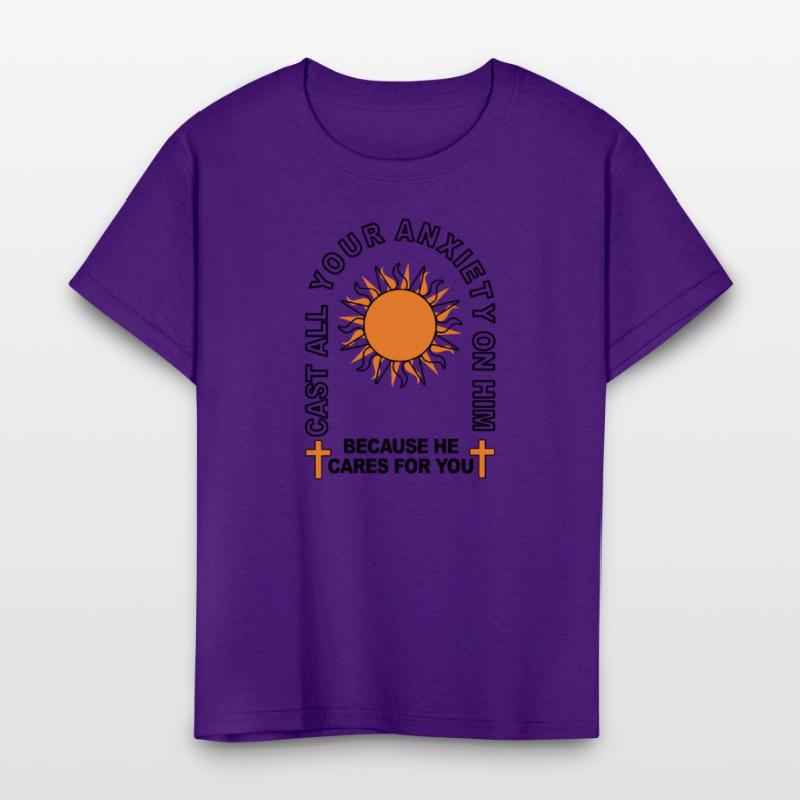 Cast All Your Anxiety On Him Because He Cares For