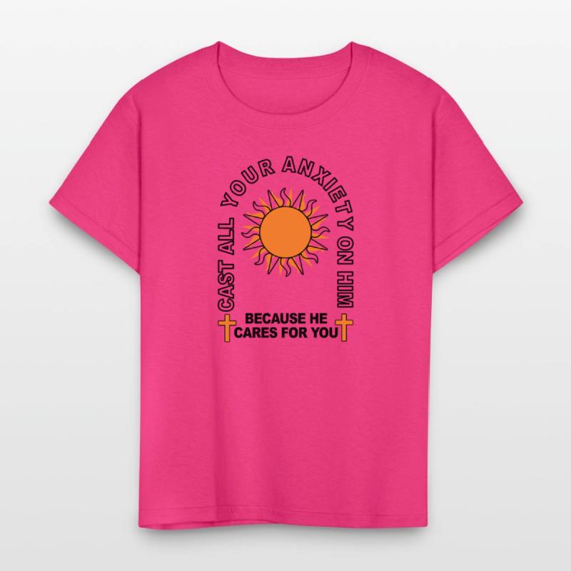 Cast All Your Anxiety On Him Because He Cares For