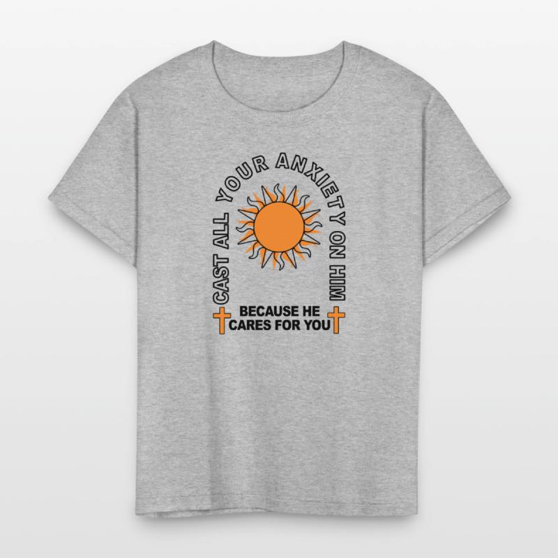 Cast All Your Anxiety On Him Because He Cares For