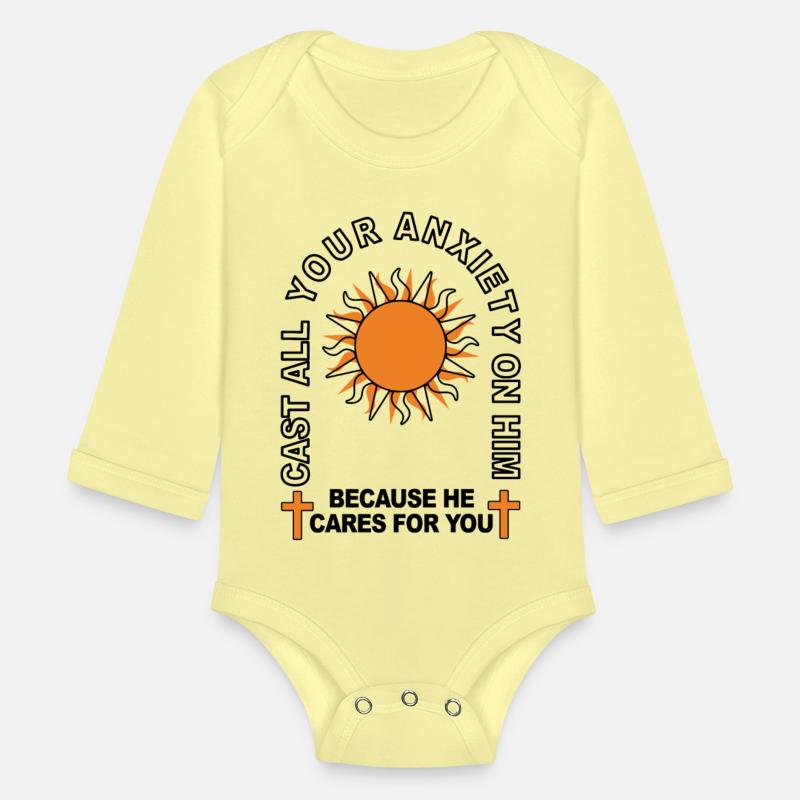 Cast All Your Anxiety On Him Because He Cares For