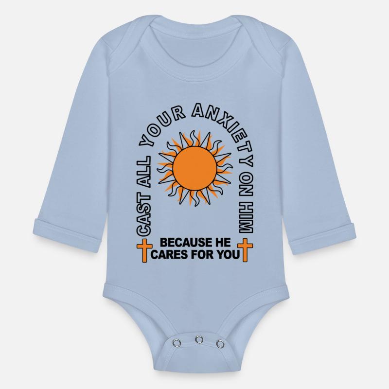 Cast All Your Anxiety On Him Because He Cares For