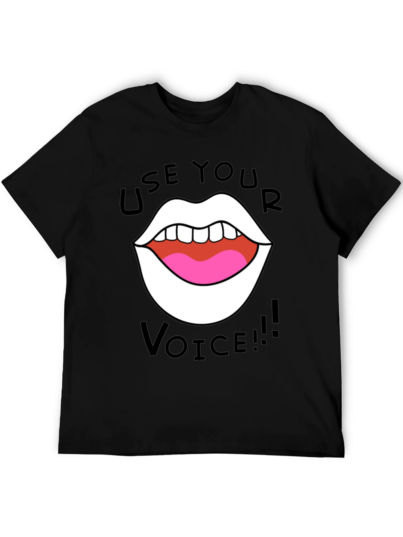 Use Your Voice T-Shirt - Bold Graphic Tee