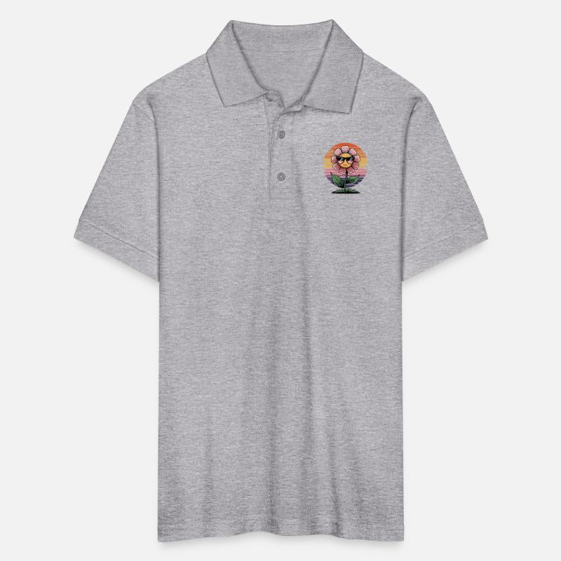 "Confident Bloom" Glasses-Wearing Flower