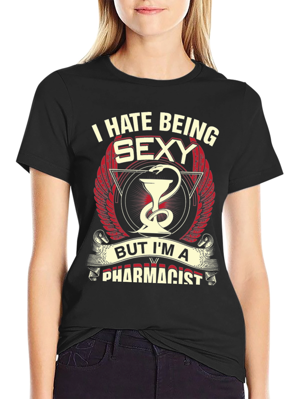 Sexy Pharmacist T-Shirt: Humorous & Stylish!