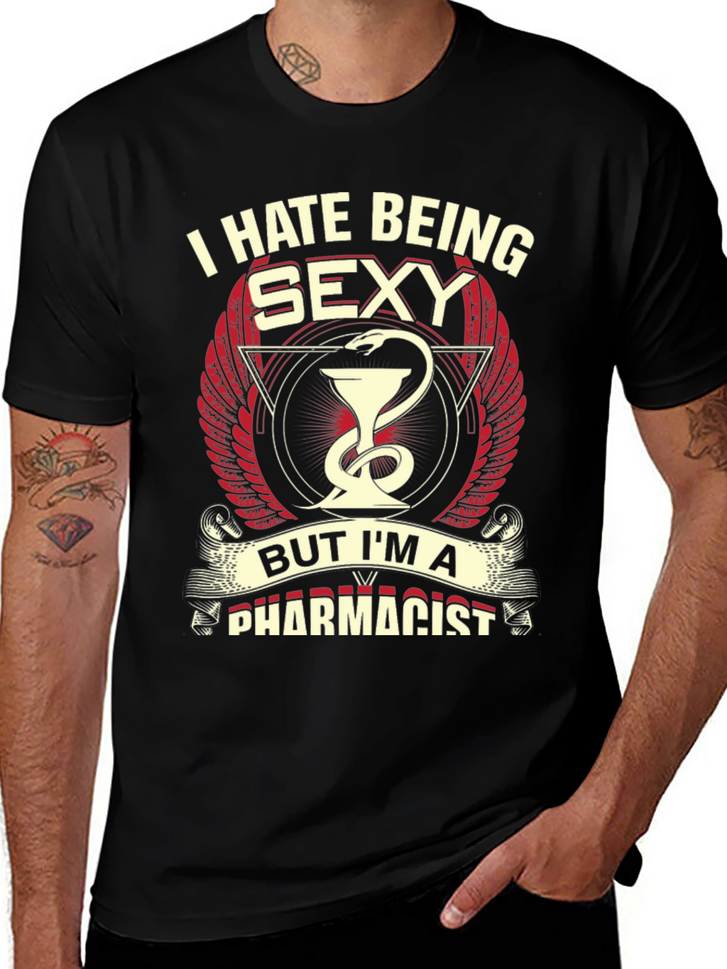 Sexy Pharmacist T-Shirt: Humorous & Stylish!