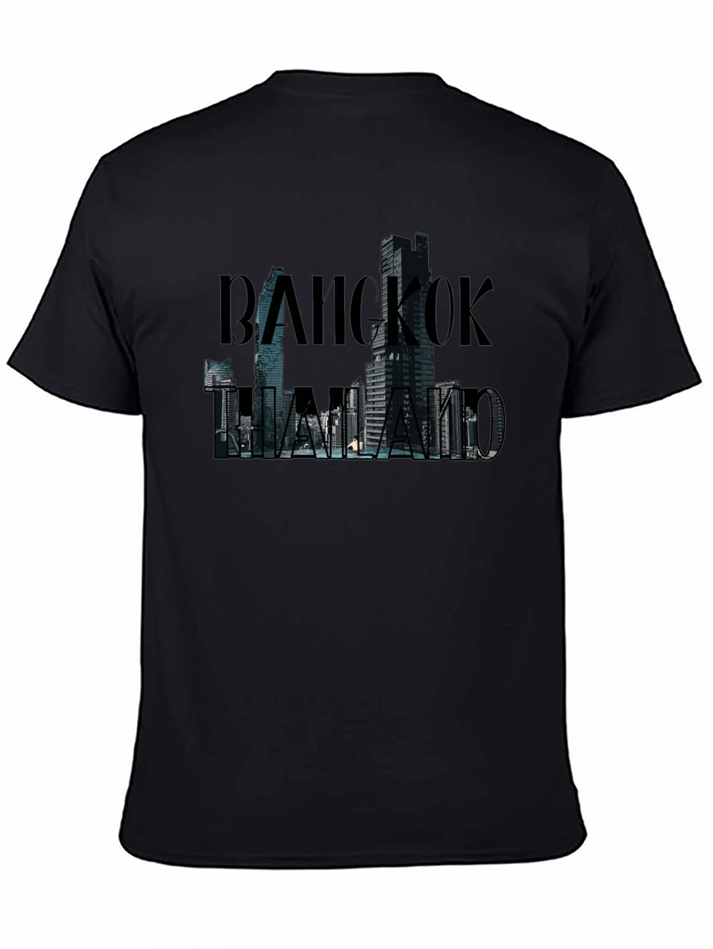 Bangkok Thailand Graphic T-Shirt - Urban Cityscape Design