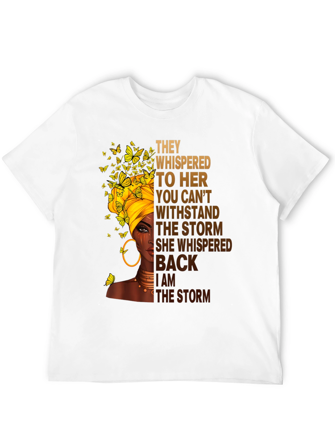 Inspirational I am the Storm Graphic Tee