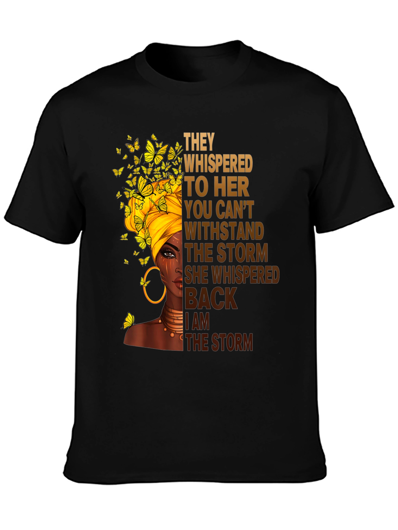 Inspirational I am the Storm Graphic Tee