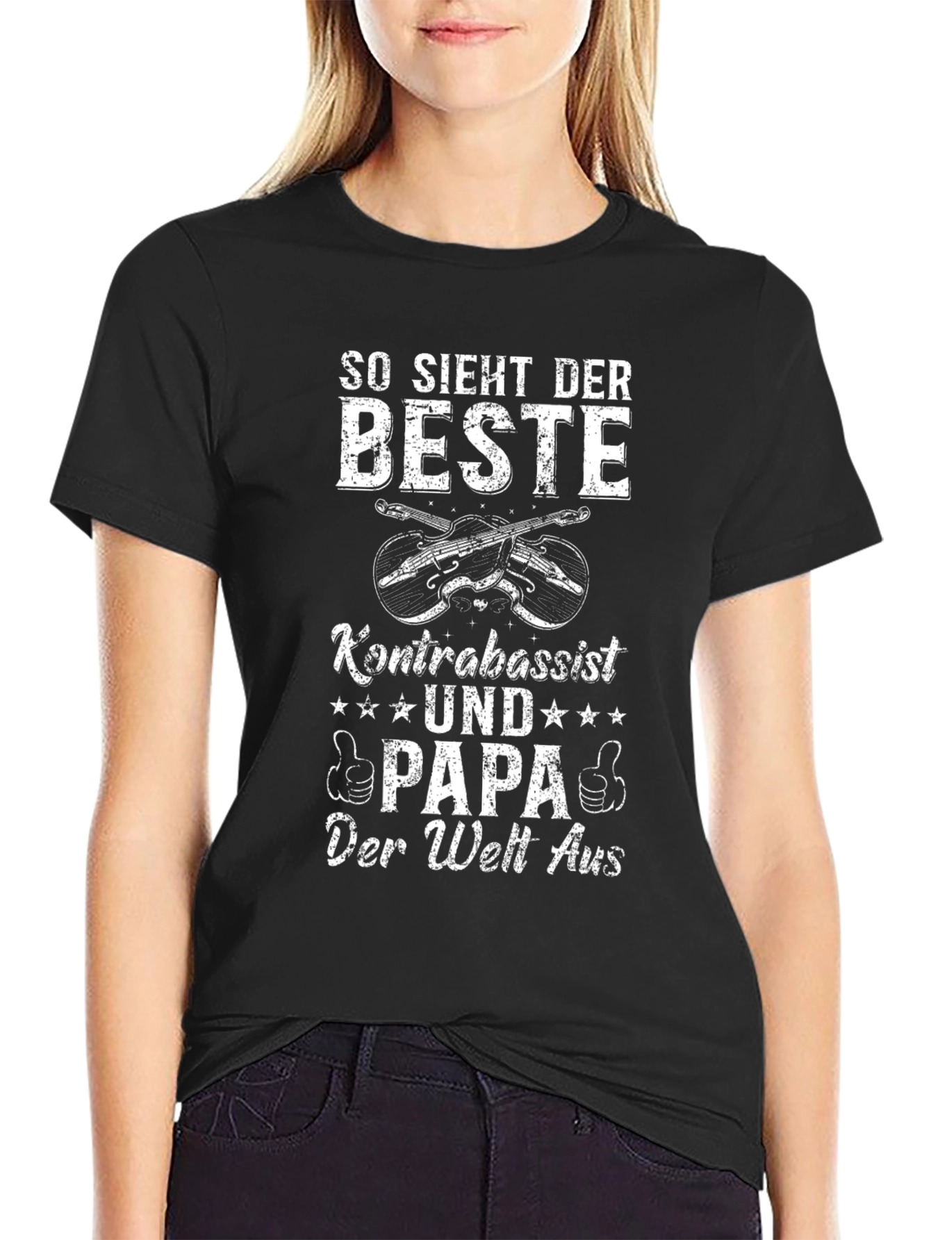 Best Kontrabassist Papa T-Shirt