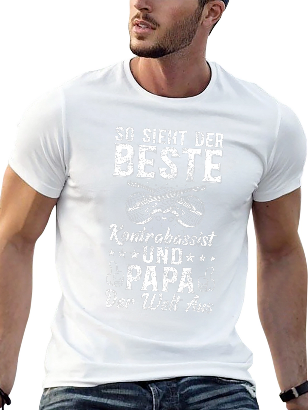 Best Kontrabassist Papa T-Shirt