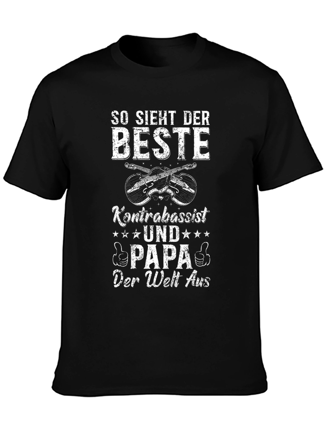 Best Kontrabassist Papa T-Shirt