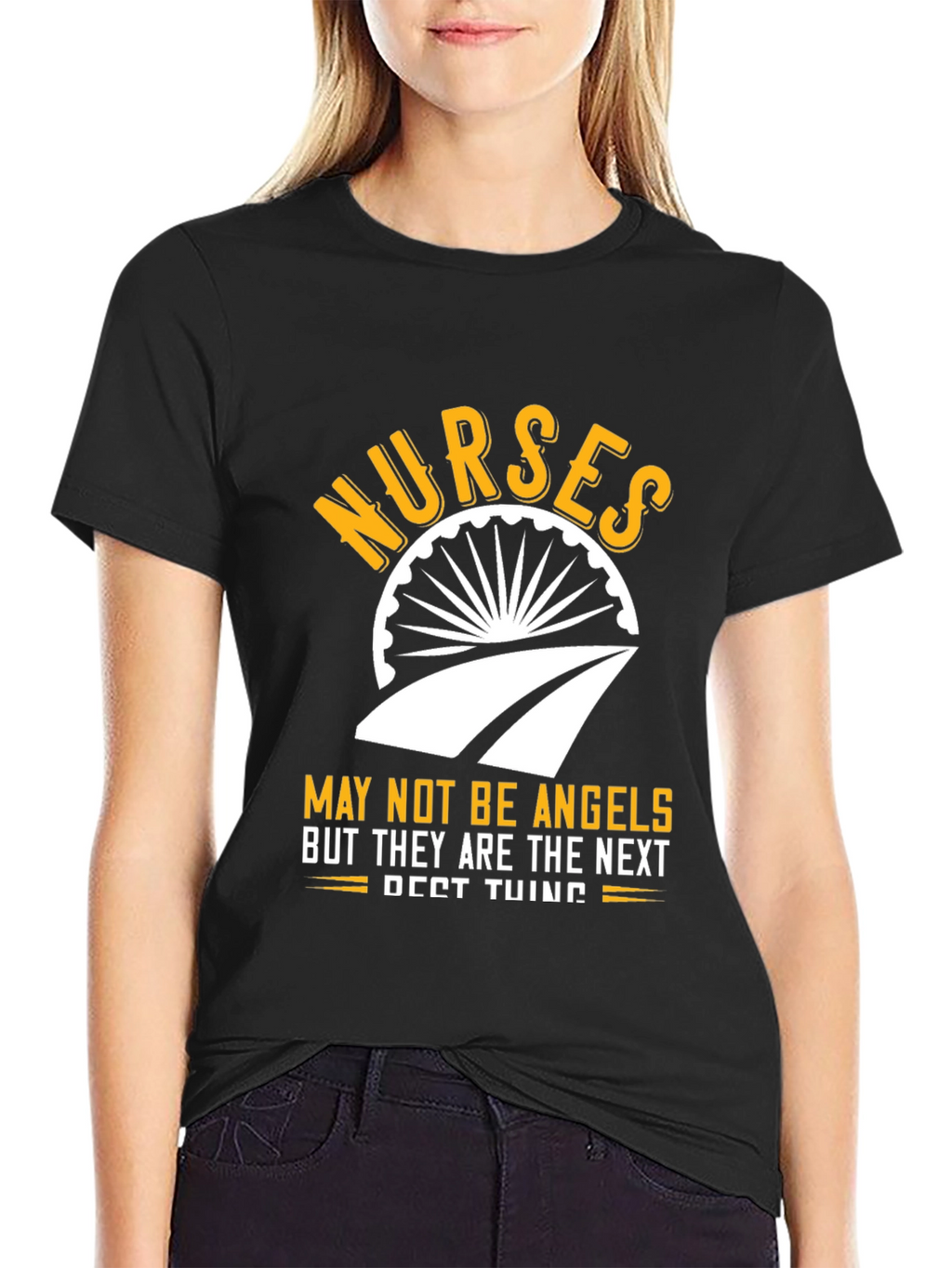 Nurses Angels Graphic Tee - Soft Cotton Comfort