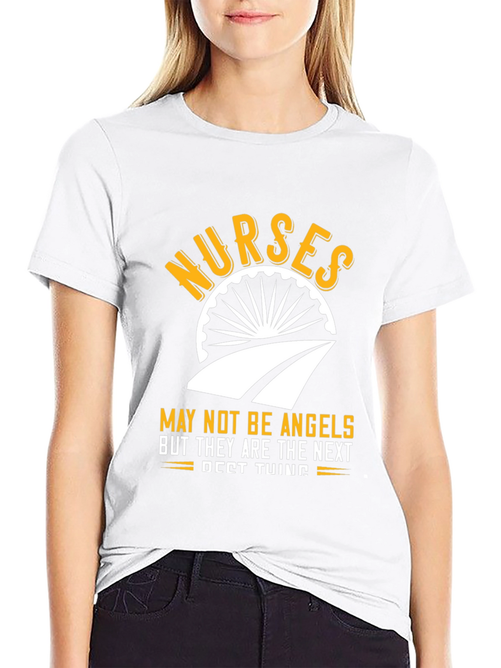 Nurses Angels Graphic Tee - Soft Cotton Comfort